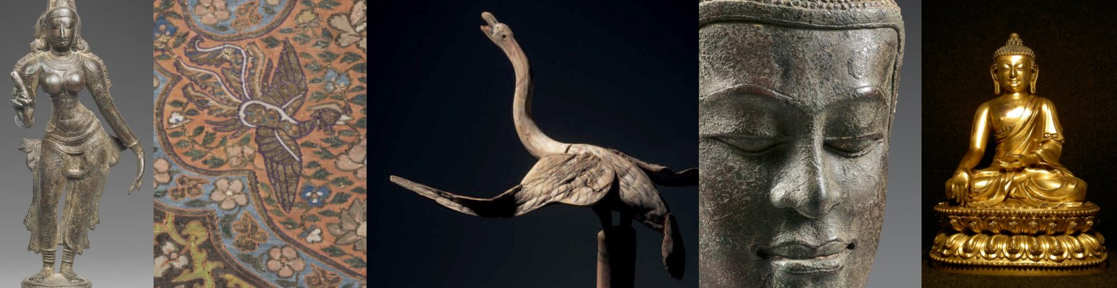 Bannière d’œuvres d’art asiatique - Page contact